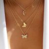 Butterfly Pendant Necklace