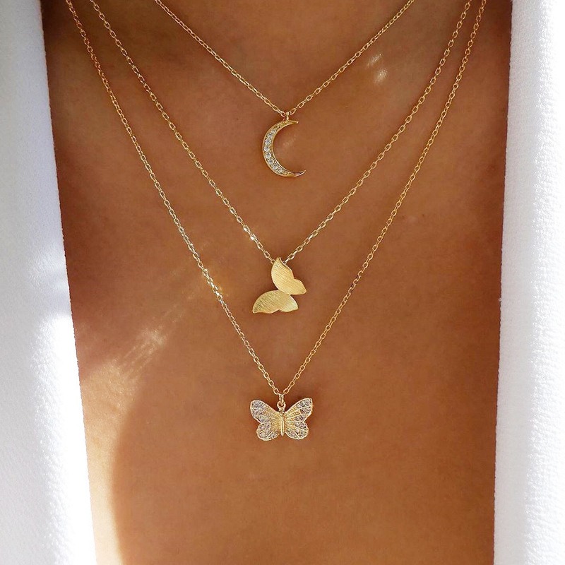 Butterfly Pendant Necklace