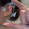 Butterfly Skeleton Ear Cuffs