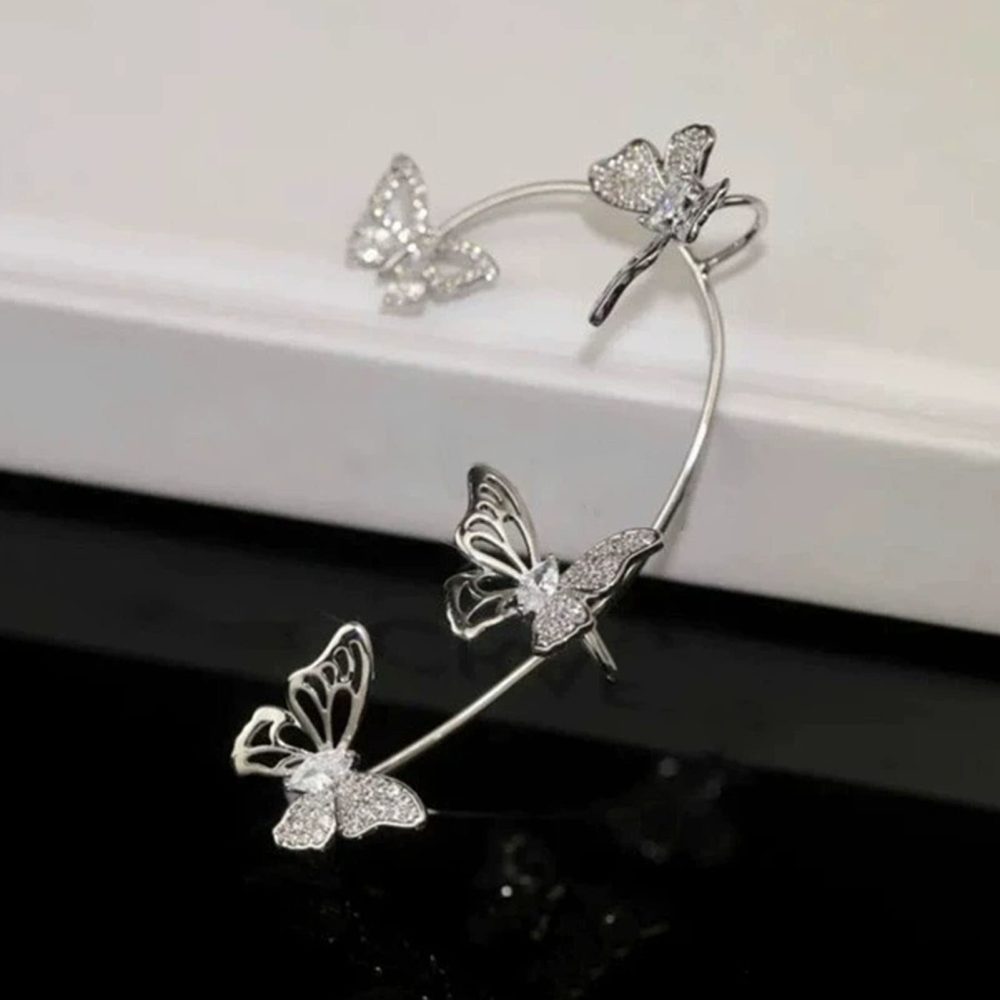 Butterfly Skeleton Ear Cuffs