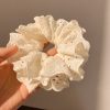 White Beauty Scrunchie