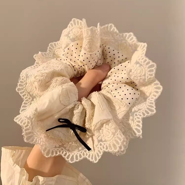 White Wish Scrunchie