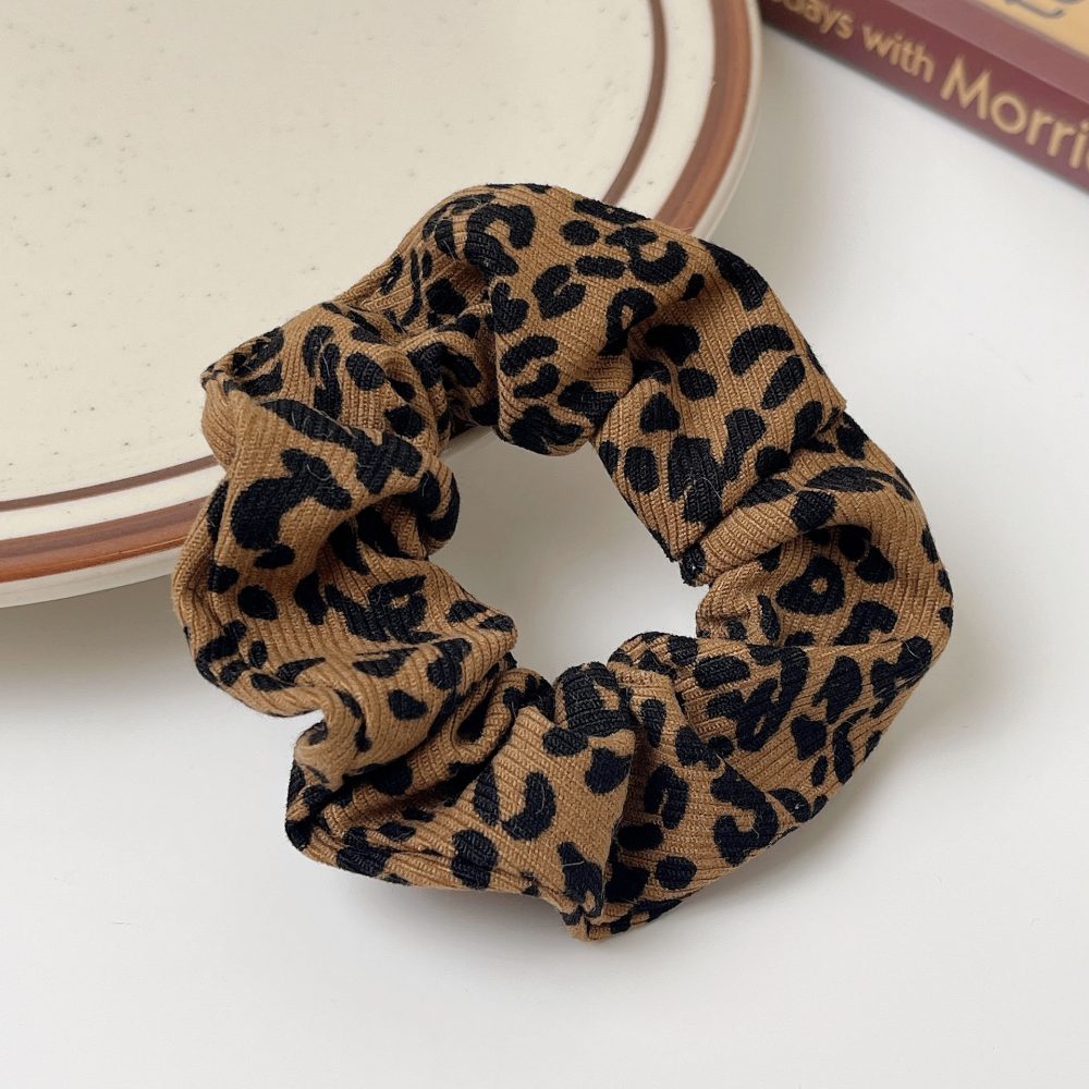 Wild Leopardess Scrunchie